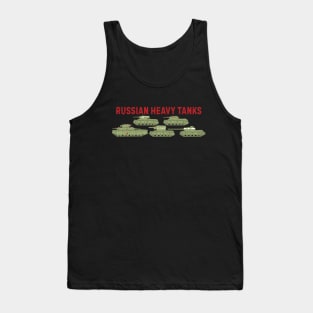 A fan of tanks. Heavy tanks of the USSR WW2 Tank Top